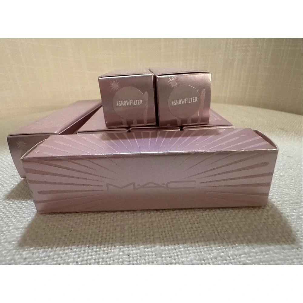 NIB‎ New MAC Lustre Lipstick Full Size .10 oz #SNOWFILTER